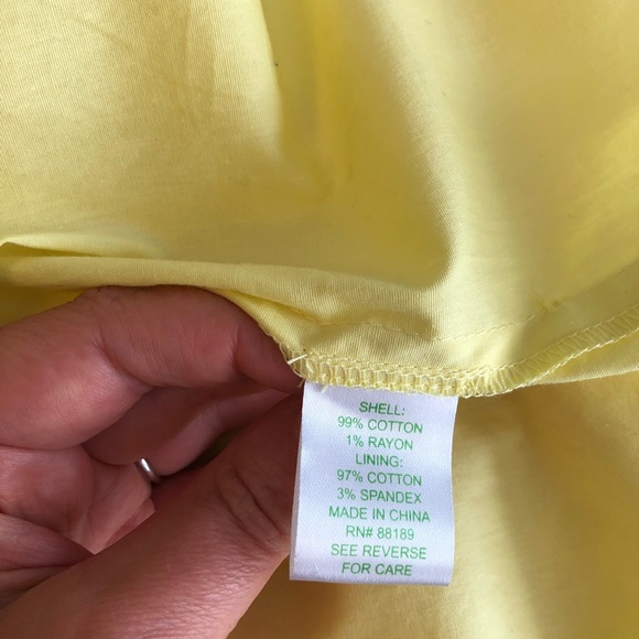 NWT LILLY PULITZER FOLEY LACE SMALL STARFRUIT YELLOW GORGEOUS!! MSRP $398 - Picture 14 of 15